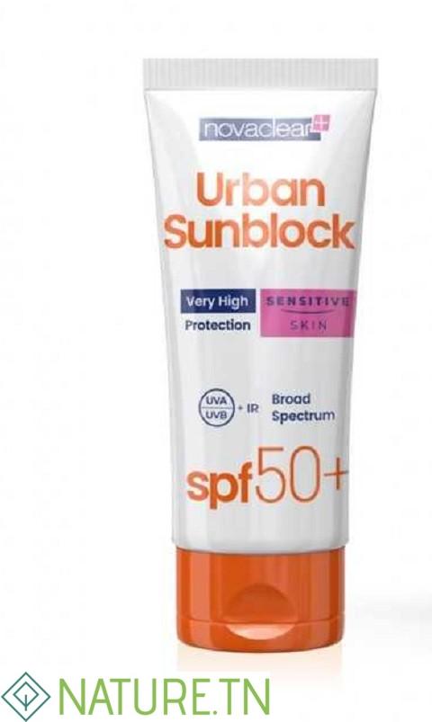 NOVACLEAR URBAN SUNBLOCK SENSITIVE SKIN SPF50+ 40ML 3 NOVACLEAR URBAN SUNBLOCK SENSITIVE SKIN SPF50+ 40ML