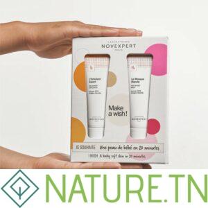 NOVEXPERT COFFRET EXFOLIANT EXPERT+MASQUE REPULP