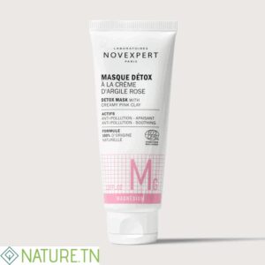 NOVEXPERT MASQUE DETOX A LA CREME D’ARGILE ROSE 75ML