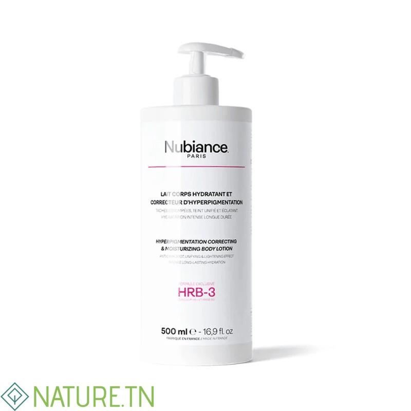 NUBIANCE LAIT CORPS HYDRATANT CORRECTEUR D'HYPERPIGMENTATION 500ML 3 NUBIANCE LAIT CORPS HYDRATANT CORRECTEUR D'HYPERPIGMENTATION 500ML
