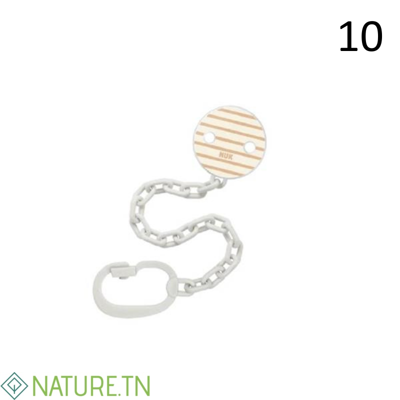 NUK ATTACHE SUCETTE CHAINETTE 1 NUK ATTACHE SUCETTE CHAINETTE 1