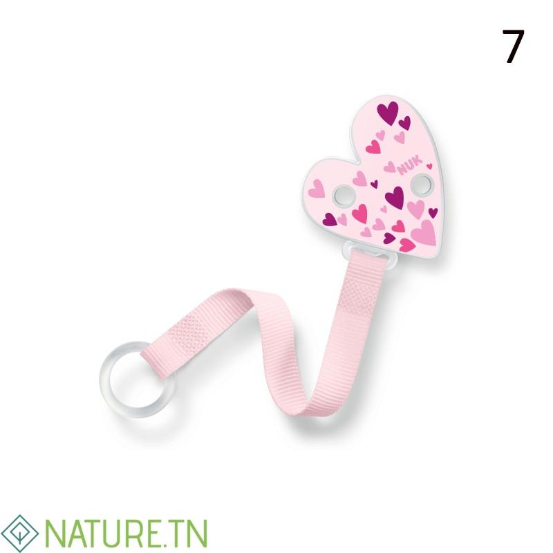 NUK ATTACHE SUCETTE RUBAN 2