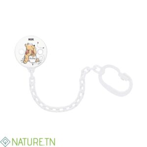 NUK ATTACHE SUCETTE WINNIE BLANC