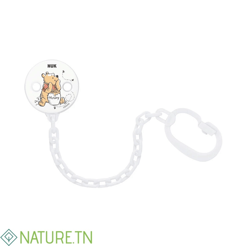 NUK ATTACHE SUCETTE WINNIE BLANC 2 NUK ATTACHE SUCETTE WINNIE BLANC 2