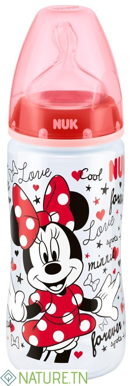NUK BIBERON MICKEY FIRST CHOICE 6-18M 300ML 1 NUK BIBERON MICKEY FIRST CHOICE 6-18M 300ML 1