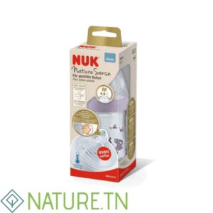 NUK BIBERON NATURE SENS EN VERRE VIOLET 240ML