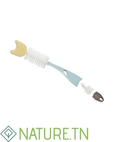 NUK Goupillon 2 en 1 avec Embout Éponge 3 NUK Goupillon 2 en 1 avec Embout Éponge