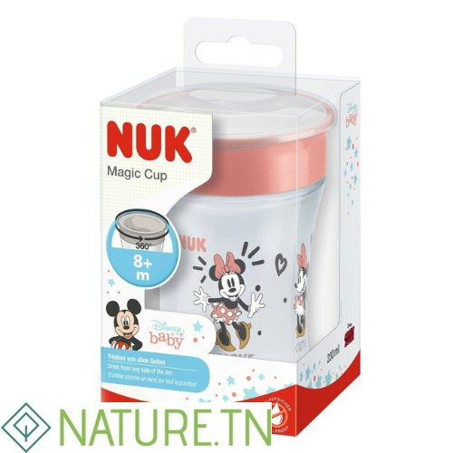 NUK MAGIC CUP TASSE DISNEY BABY 8M+ 230ML 3 NUK MAGIC CUP TASSE DISNEY BABY 8M+ 230ML