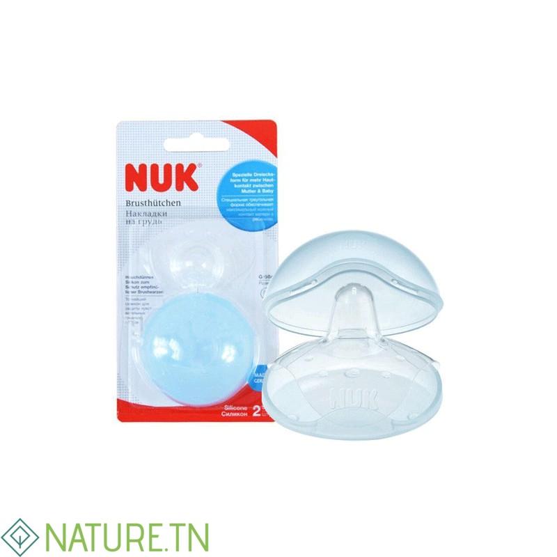 NUK PROTEGES MAMELONS 2 PIECES TAILLE L 1 NUK PROTEGES MAMELONS 2 PIECES TAILLE L 1