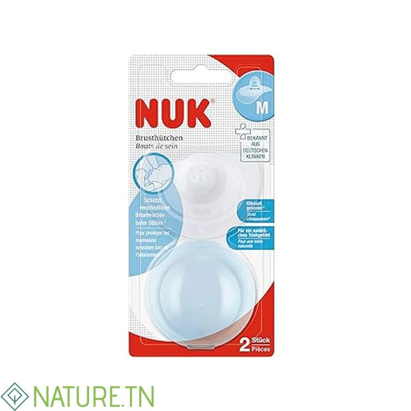 NUK PROTEGES MAMELONS 2 PIECES TAILLE M 3 NUK PROTEGES MAMELONS 2 PIECES TAILLE M