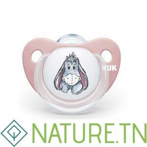 NUK SUCETTE DISNEY AVEC BOITE 6 -18 MOIS ROSE