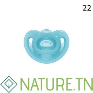 NUK SUCETTE SENSITIVE AVEC BOITE 0-6M
