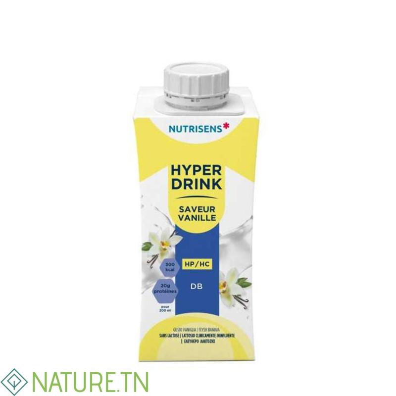 NUTRISENS HYPERDRINK DB POUR DIABETIQUES SAVEUR VANILLE 200 ML 3 NUTRISENS HYPERDRINK DB POUR DIABETIQUES SAVEUR VANILLE 200 ML