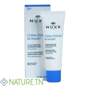NUXE CREME FRAICHE DE BEAUTE FLUIDE MATIFIANT 50ML