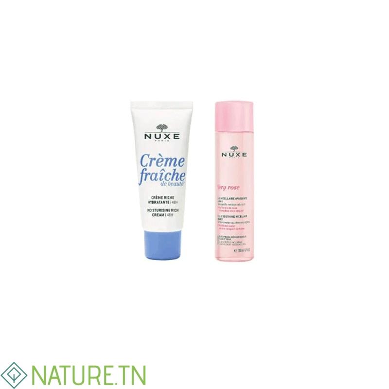 NUXE CREME RICHE HYDRATANTE 30ML+EAU MICELLAIRE 50ML 3 NUXE CREME RICHE HYDRATANTE 30ML+EAU MICELLAIRE 50ML
