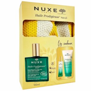 NUXE HUILE PRODIGIEUSE NEROLI 100ML+LE PARFUM NEROLI 15ML(OFFERT)+DOUCHE RELAXANTE PARFUMEE (OFFERT) REF 0054