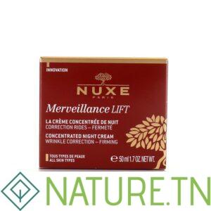 NUXE MERVEILLANCE LIFT LA CREME CONCENTREE DE NUIT 50ML