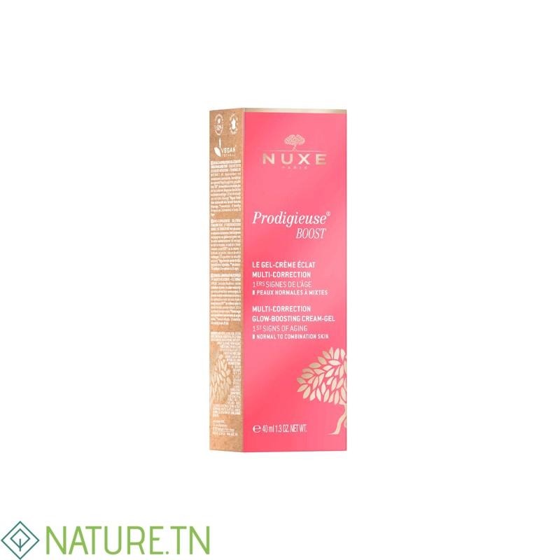 NUXE PRODIGIEUSE BOOST GEL CREME ECLAT MULTI CORRECTION 40ML 3 NUXE PRODIGIEUSE BOOST GEL CREME ECLAT MULTI CORRECTION 40ML
