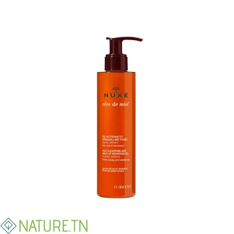NUXE REVE DE MIEL GEL NETTOYANT ET DEMAQUILLANT 200ML 1 NUXE REVE DE MIEL GEL NETTOYANT ET DEMAQUILLANT 200ML 1