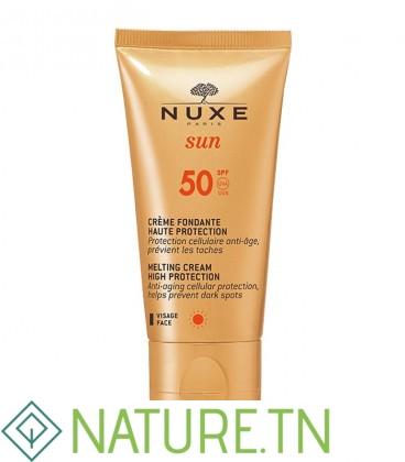 NUXE SUN CREME FONDANTE VISAGE SPF50+ 50ML 3 NUXE SUN CREME FONDANTE VISAGE SPF50+ 50ML
