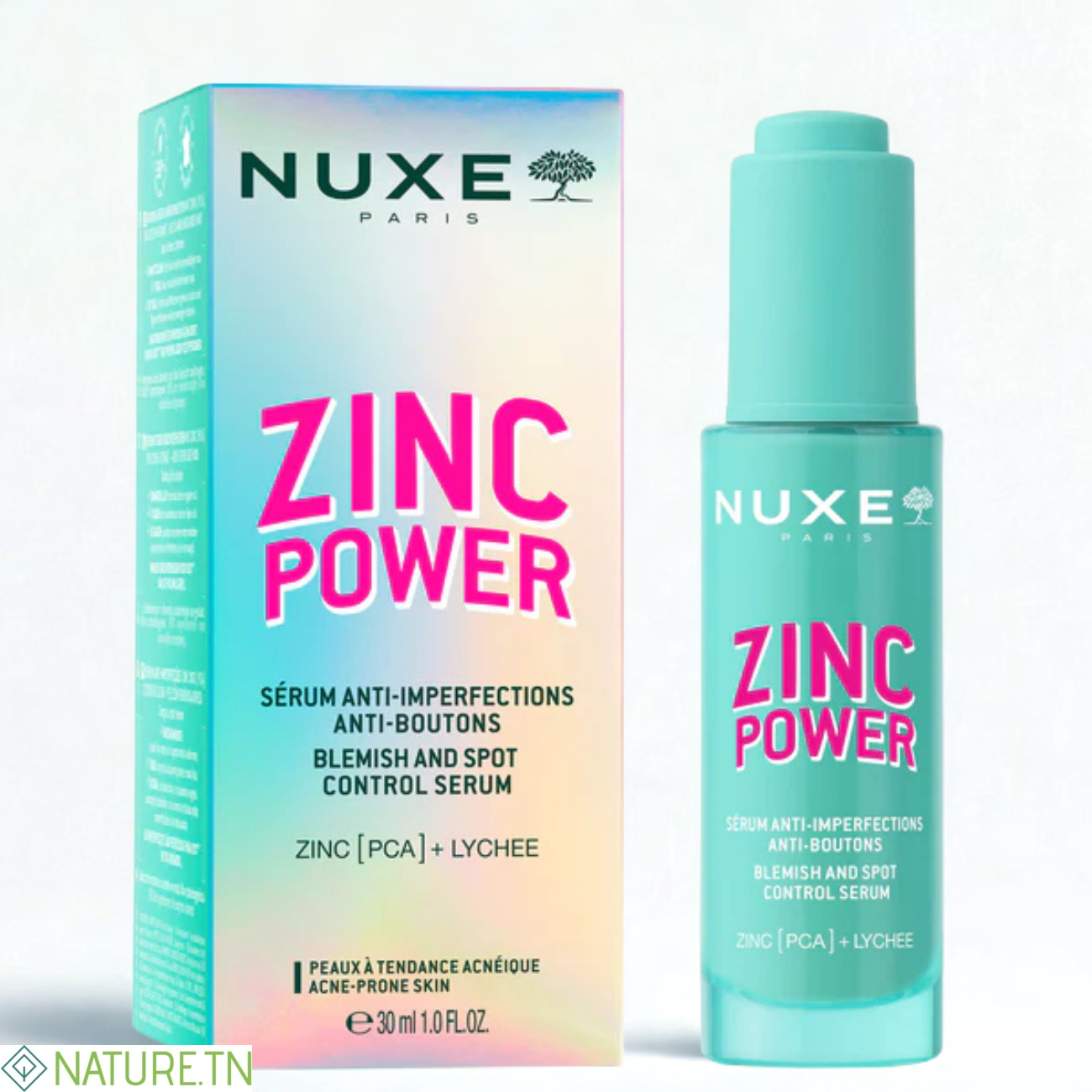 NUXE ZINC POWER SERUM ANTI IMPERFECTIONS ANTI BOUTONS 30ML 1 NUXE ZINC POWER SERUM ANTI IMPERFECTIONS ANTI BOUTONS 30ML 1