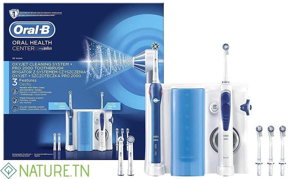 ORAL-B ORAL HEALTH CENTER OXYJET 3724 1 ORAL-B ORAL HEALTH CENTER OXYJET 3724 1