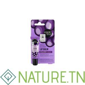 ORGANIC SHOP AQUA GLOSSY LIP BALM 10ML