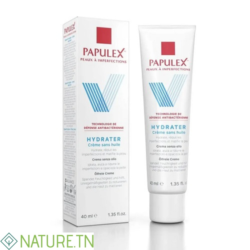 PAPULEX CREME OIL FREE PEAUX A IMPERFECTIONS 40ML 3 PAPULEX CREME OIL FREE PEAUX A IMPERFECTIONS 40ML