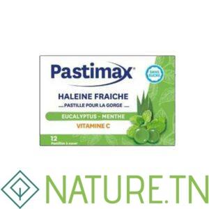 PASTIMAX HALEINE FRAICHE EUCALYPTUS MENTHE 12 PASTILLES A SUCER