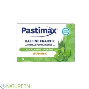 PASTIMAX HALEINE FRAICHE EUCALYPTUS MENTHE 12 PASTILLES A SUCER