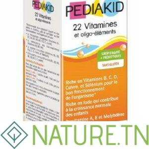 PEDIAKID 22 VITAMINES & OLIGO-ELEMENTS 125 ML