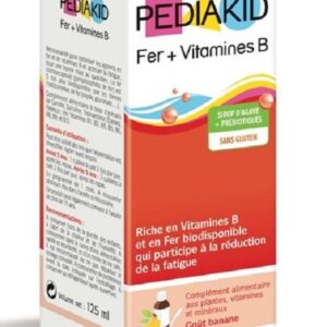 PEDIAKID FER+VITAMINES B SIROP 125ML