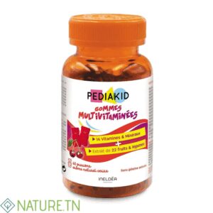 PEDIAKID GOMMES MULTIVITAMINEES 60 OURSONS