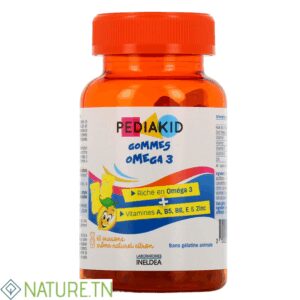 PEDIAKID GOMMES OMEGA 3 60 OURSONS