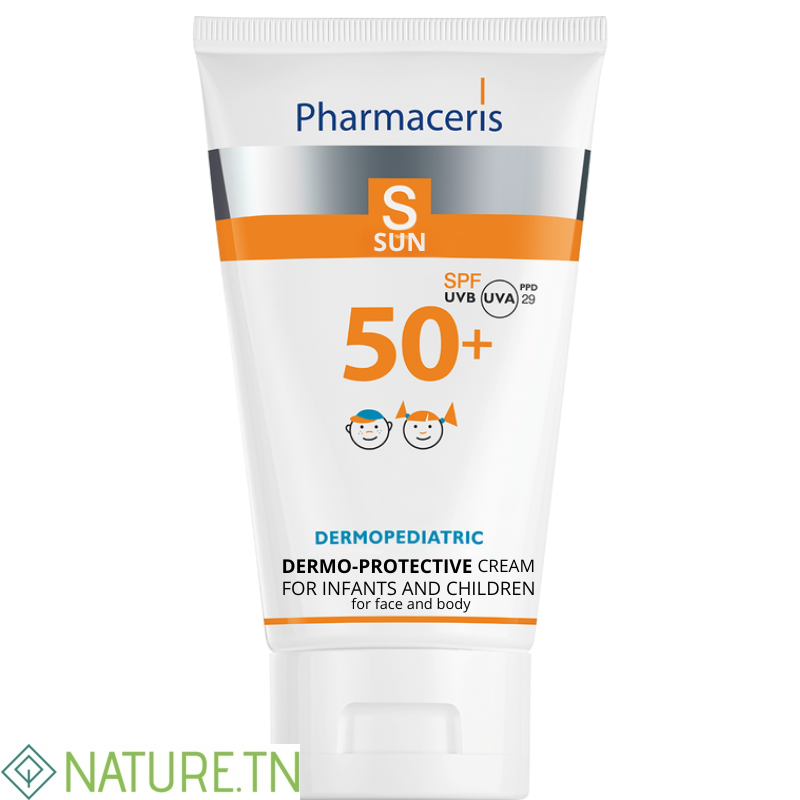 PHARMACERIS SUN PROTECTION SOLAIRE ENFANT SPF50+ 125ML 1