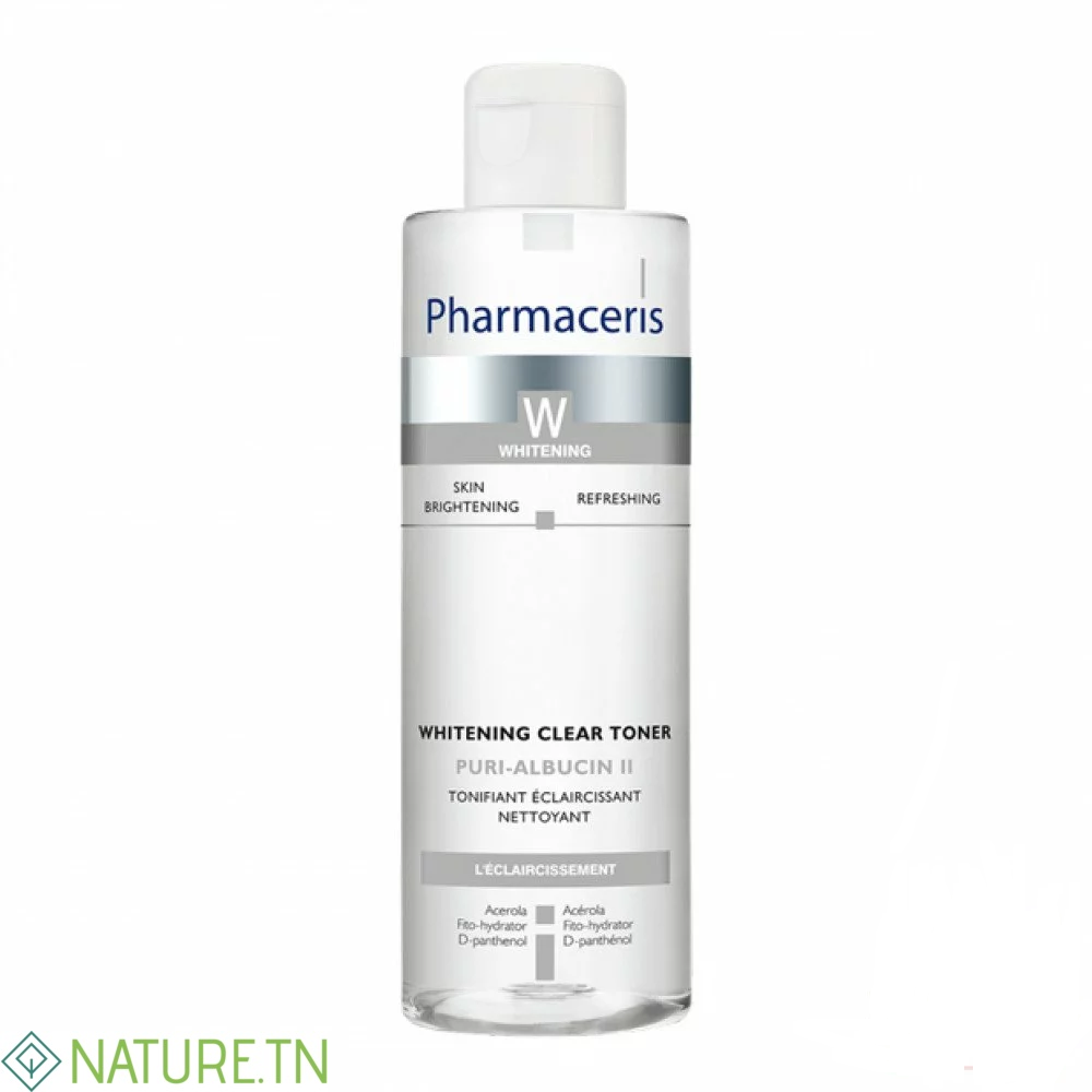PHARMACERIS W PURI-ALBUCIN LOTION TONIQUE BLANCHISSANTE 200ML 3 PHARMACERIS W PURI-ALBUCIN LOTION TONIQUE BLANCHISSANTE 200ML