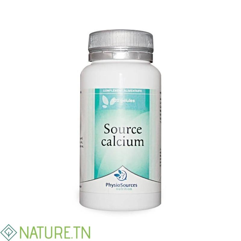 PHYSIOSOURCES SOURCE CALCIUM 120 GELULES 2