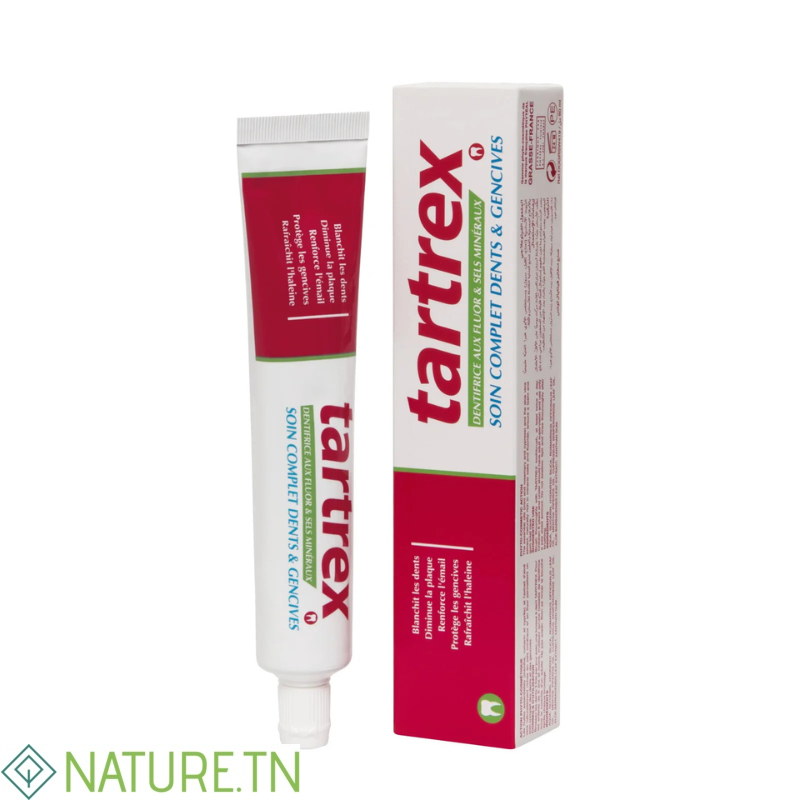 PHYTEAL TARTREX DENTIFRICE SOIN COMPLET AUX FLUOR ET SELS MINERAUX 80ML 3 PHYTEAL TARTREX DENTIFRICE SOIN COMPLET AUX FLUOR ET SELS MINERAUX 80ML