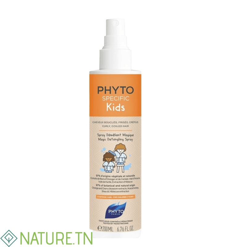 PHYTO PHYTOSPECIFIC KIDS SPRAY DÉMÊLANT MAGIQUE 200ML 3 PHYTO PHYTOSPECIFIC KIDS SPRAY DÉMÊLANT MAGIQUE 200ML