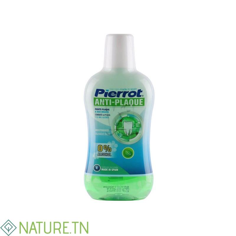 PIERROT BAIN DE BOUCHE ANTI PLAQUE 500ML 1 PIERROT BAIN DE BOUCHE ANTI PLAQUE 500ML 1
