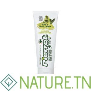 PIERROT DENTIFRICE ANTI CARIES A L’EXTRAIT D’OLIVE ET CITRON 75ML