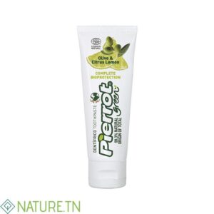 PIERROT DENTIFRICE ANTI CARIES A L’EXTRAIT D’OLIVE ET CITRON 75ML