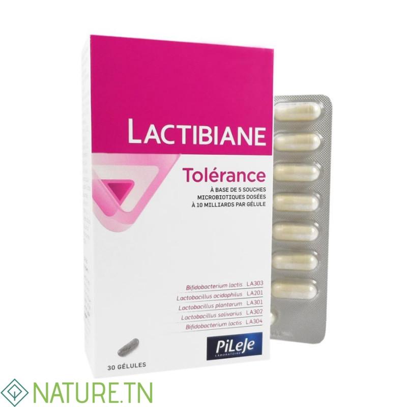 PILEJE LACTIBIANE TOLERANCE 30 GELULES 1 PILEJE LACTIBIANE TOLERANCE 30 GELULES 1