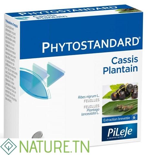 PILEJE PHYTOSTANDARD CASSIS PLANTAIN 30 COMPRIMES 1 PILEJE PHYTOSTANDARD CASSIS PLANTAIN 30 COMPRIMES 1
