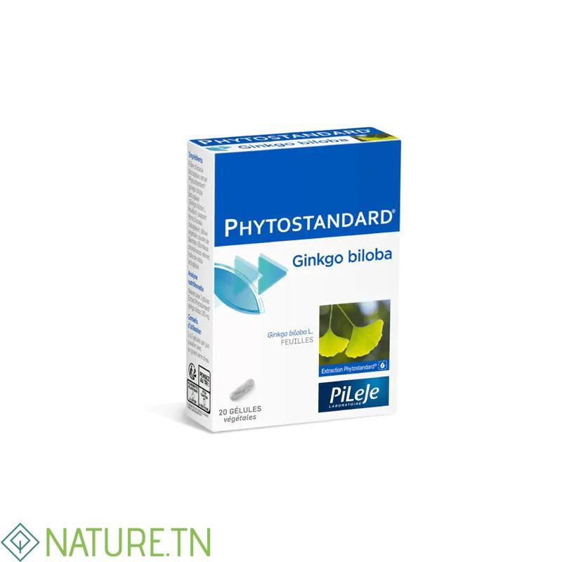 PILEJE PHYTOSTANDARD GINKGO BILOBA 20 GELULES VEGETALES 3 PILEJE PHYTOSTANDARD GINKGO BILOBA 20 GELULES VEGETALES