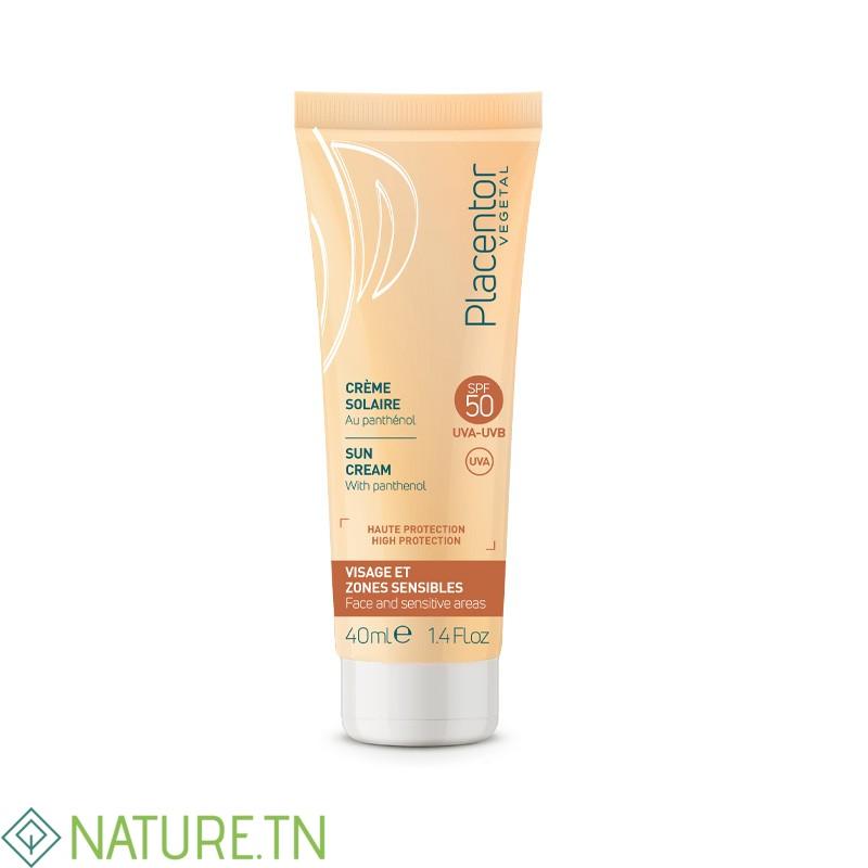 PLACENTOR VEGETAL CREME SOLAIRE INVISIBLE AU PANTHENOL SPF50 40ML 3 PLACENTOR VEGETAL CREME SOLAIRE INVISIBLE AU PANTHENOL SPF50 40ML