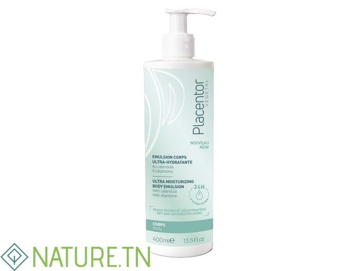 PLACENTOR VEGETAL EMULSION CORPS ULTR-HYDRATANTE PEAUX SECHES ET DESHYDRATEES 400ML 1 PLACENTOR VEGETAL EMULSION CORPS ULTR-HYDRATANTE PEAUX SECHES ET DESHYDRATEES 400ML 1