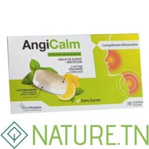 POLYPHARMA ANGICALM CITRON 16 COMPRIMER A SUCER