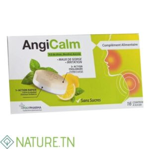 POLYPHARMA ANGICALM CITRON 16 COMPRIMER A SUCER
