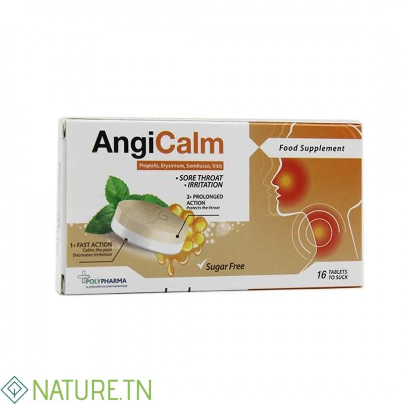 POLYPHARMA ANGICALM PROPOLIS 16 COMPRIMER A SUCER 3 POLYPHARMA ANGICALM PROPOLIS 16 COMPRIMER A SUCER